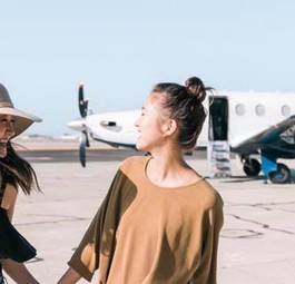 Fluggäste von Surf Air: In Europa sind eher Geschäftsreisende das Zielpublikum.