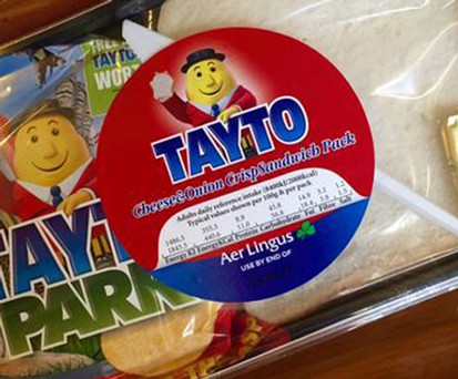 Crisp Sandwich: Lecker! Finden zumindest die Iren.