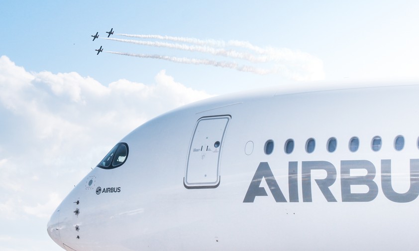 Airbus A350: Der Konzern verkaufte 2019 besser als 2018 - aber nicht sehr viel besser.