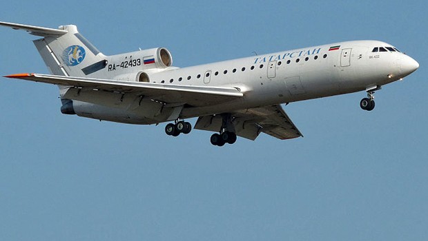 Yak-42 von Tatarsatan: Die Airline liess Passagiere warten.