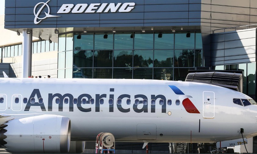 Boeing 737 Max von American Airlines: Auf zwei Jets muss die Fluglinie zurzeit warten.