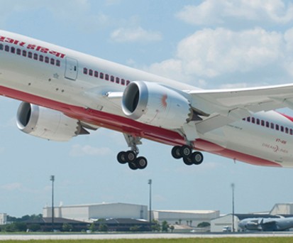Dreamliner von Air India: Offenbar eine von zwei Airlines, die nicht auf Widerstand setzen.