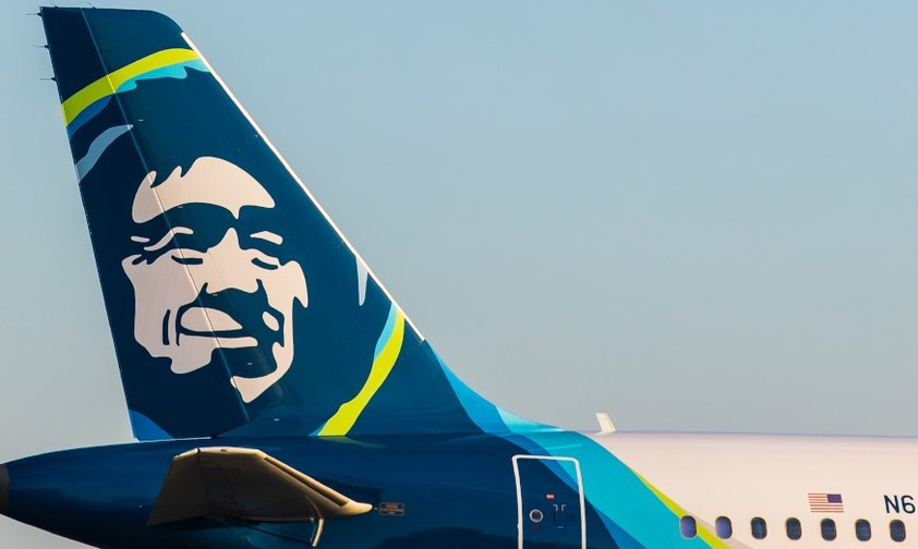 Airbus A320 von Alaska Airlines: Geerbt von Virgin America.
