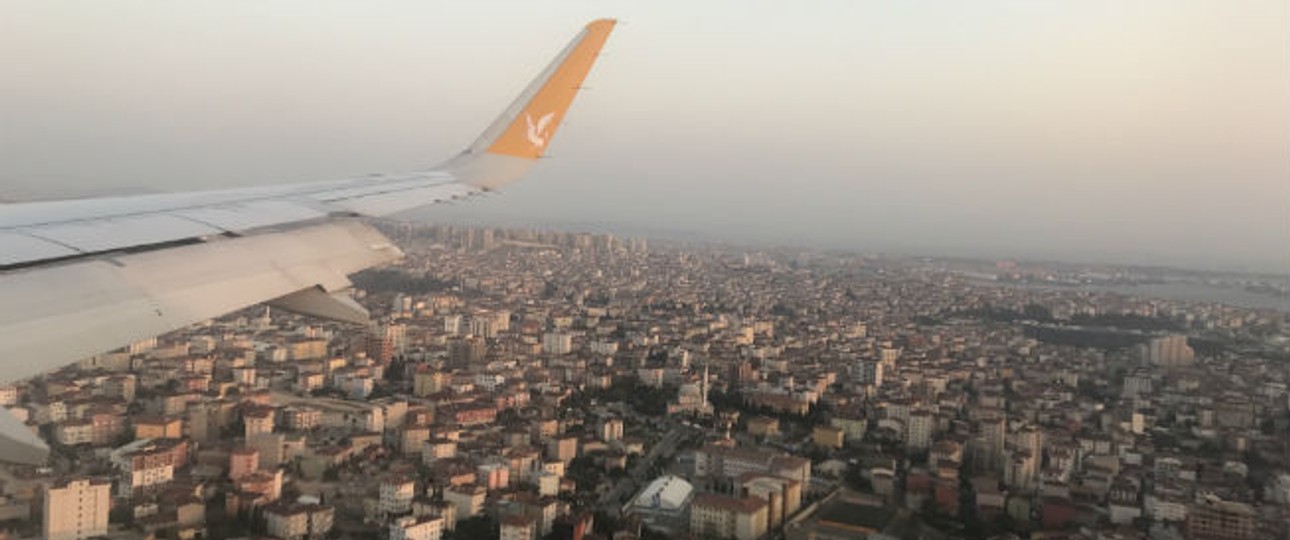 Anflug auf den Flughafen Istanbul Sabiha Gökcen: Pegasus Airlines baut aus.