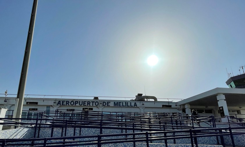 Flughafen von Melilla: Bald größere Flugzeuge möglich.
