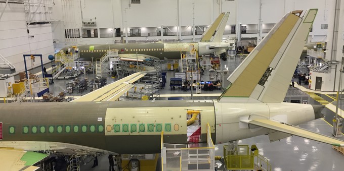 Produktion von Airbus A220 in Mirabel: Ungebeten Gäste.