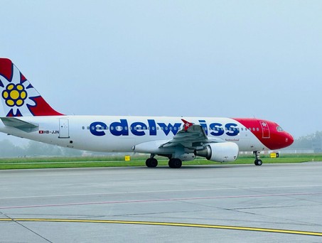 Airbus A320 von Edelweiss: Nach Nahost unterwegs