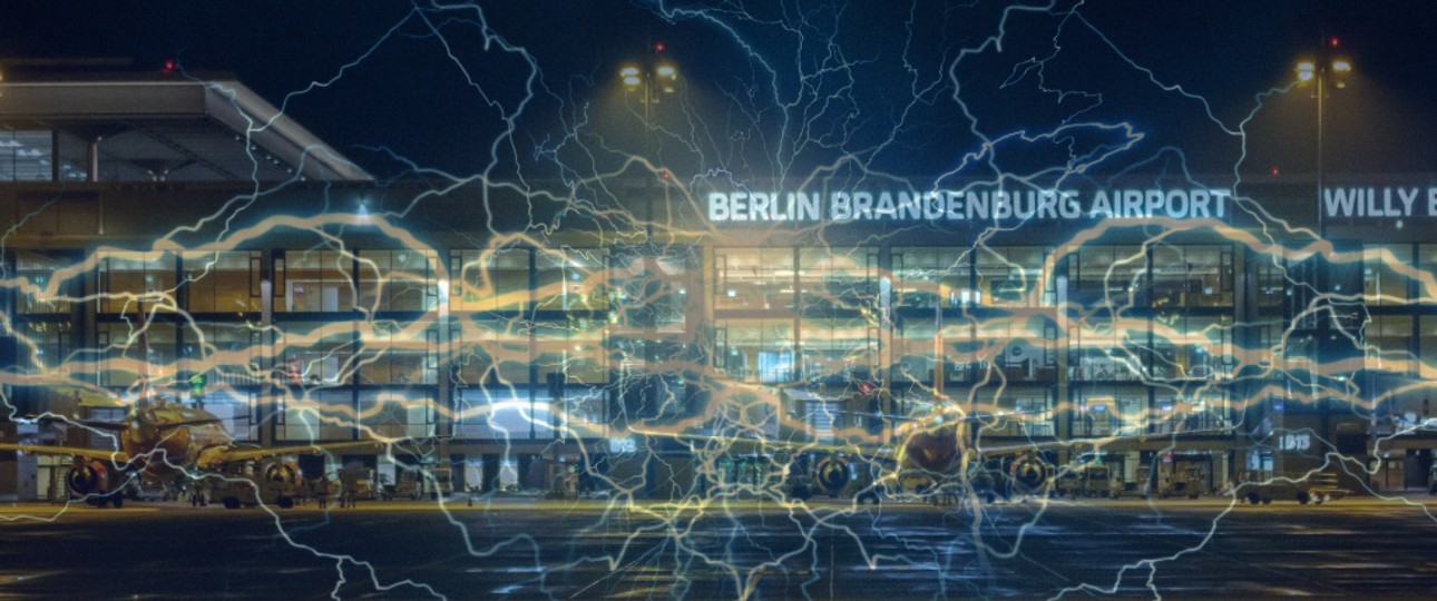 BER: Entladungen machen Schwierigkeiten.