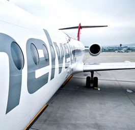 Fokker 100 von Helvetic Airways: Ein Wechsel des Kontinents steht an.
