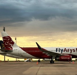 Jets von Air Astana und Fly Arystan: Konkurrierende Schwestern