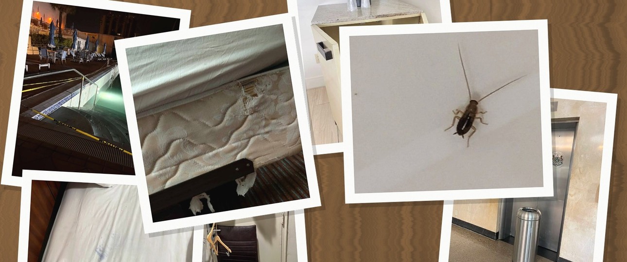 Fotos von Gästen aus dem Hotel in Miami: Nicht, was man sehen möchte.