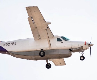 Cessna Caravan von Fedex: Landung ohne Pilot.