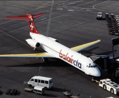 McDonnell Douglas MD-80 der ehemaligen Balair CTA: Weltweit betreiben immer weniger Airlines das Modell.