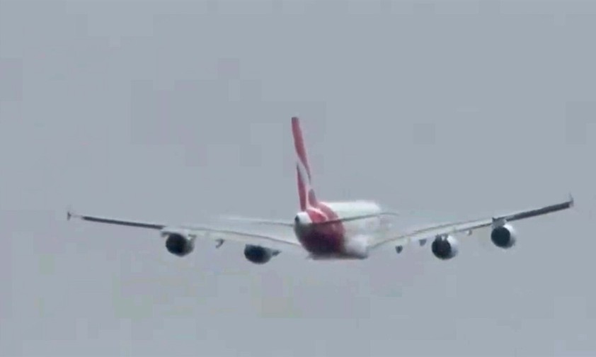 Qantas’ erster Airbus A380 hat Dresden verlassen