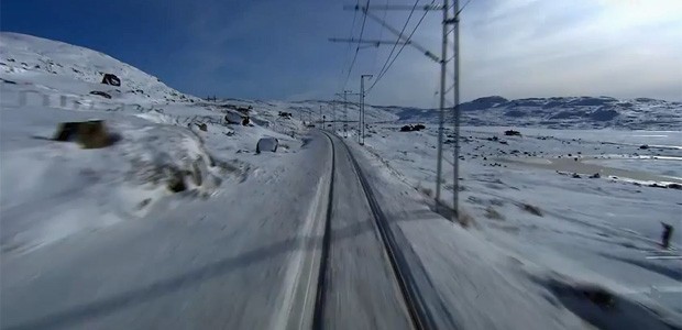 Zugfahrt von Bergen nach Oslo: Wunderschöne Landschaften.