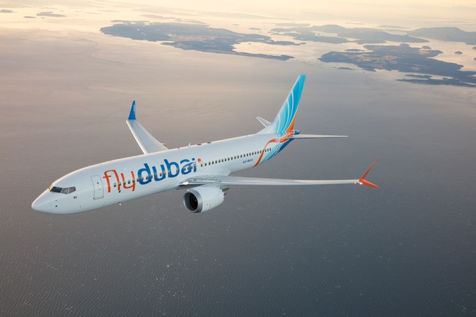 Platz 3: Flydubai mit 775.858 Sitzen (4665 Flüge).