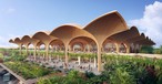 Visualisierung des neuen Airports von Phnom Penh: Der Flughafen ist seit dem 9. September am Netz.