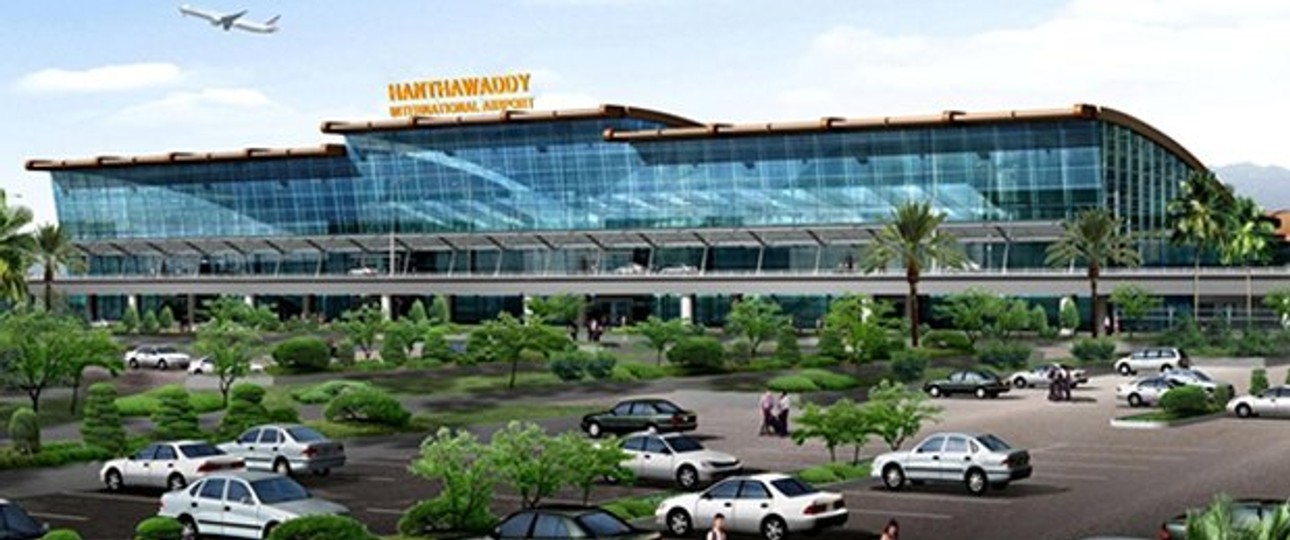 Hanthawaddy International Airport: Wichtig beim Ausbau von Burmas Luftfahrt.