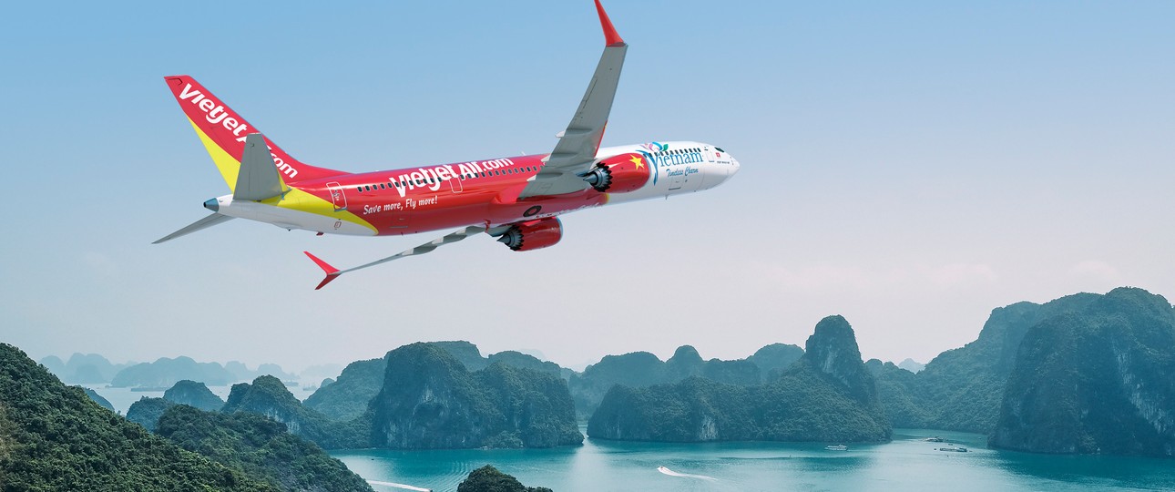 Boeing 737 Max in dan Farben von Vietjet: Große Order.