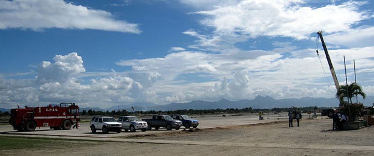 Flughafen von Cap Haitien: Die Modernisierung soll für mehr Sicherheit und Effizienz sorgen.
