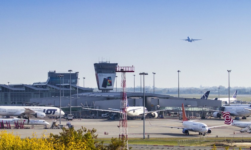 Flughafen Chopin in Warschau: Wenn der Nachfolger kommt, wird Warschaus bisheriger Airport geschlossen.