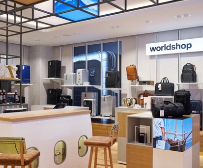 Worldshop von Lufthansa in Frankfurt: Dieser Standort bleibt bestehen.