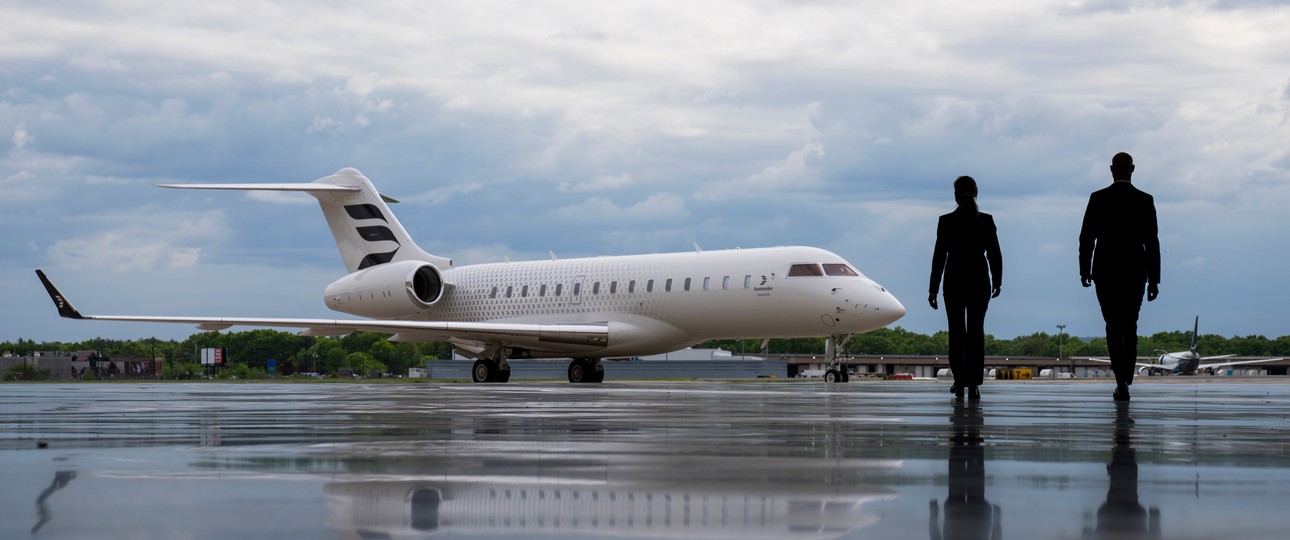 Bombardier Global 6500: Darf in den USA nicht verkauft werden, sagt Präsident Donald Trump.