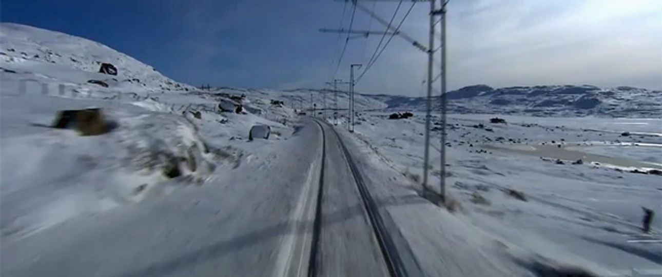 Zugfahrt von Bergen nach Oslo: Wunderschöne Landschaften.