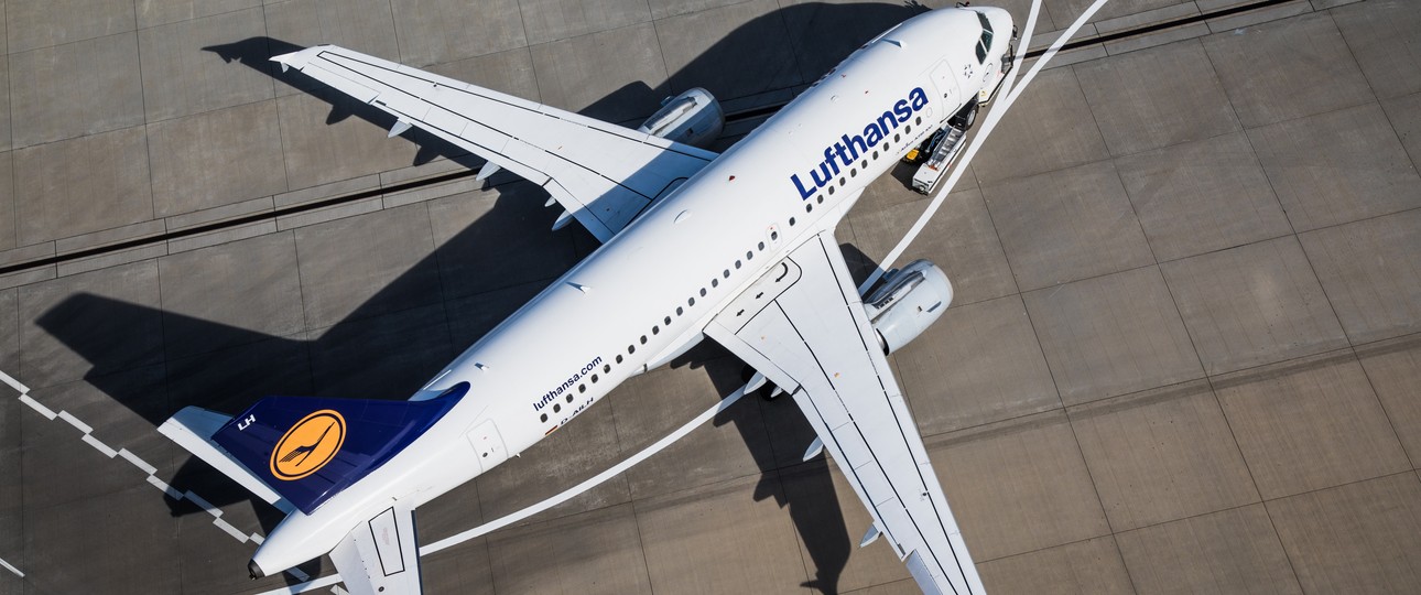 Airbus A319 von Lufthansa: Bald in Graz und Salzburg.