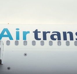 Airbus A321 LR von Air Transat: Bald auch in Peru zu sehen.