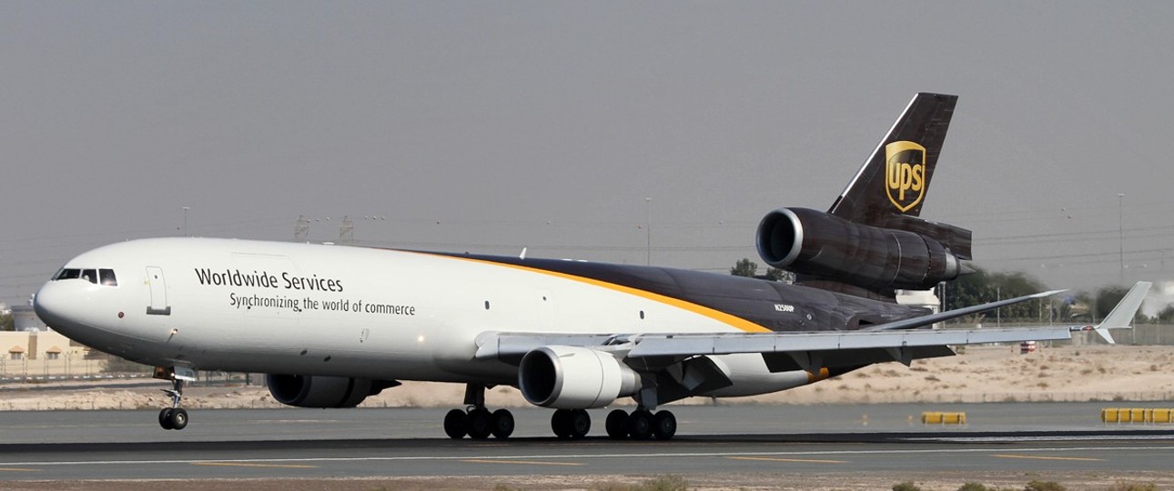 MD-11F von UPS: Eines der dreistrahligen Flugzeuge ist in den USA verunglückt.
