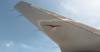 Vistajet-Logo auf Flügelspitze: Die Airline ist sauer.