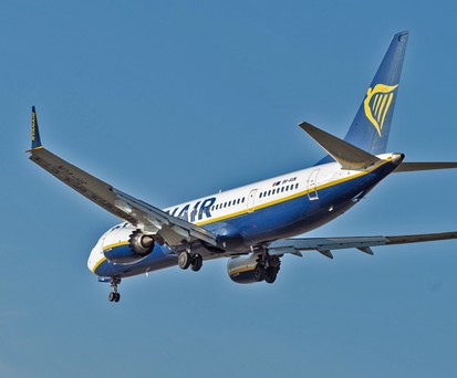 Boeing 737 max von Ryanair: Unfaire Beihilfen am Flughafen Hahn kassiert.