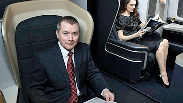 First Class von British Airways: Wird umgebaut.