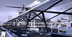 Für Planespotter wäre es ein Paradies: So stellt sich Student Alex Sutton den Stadtflughafen vor.