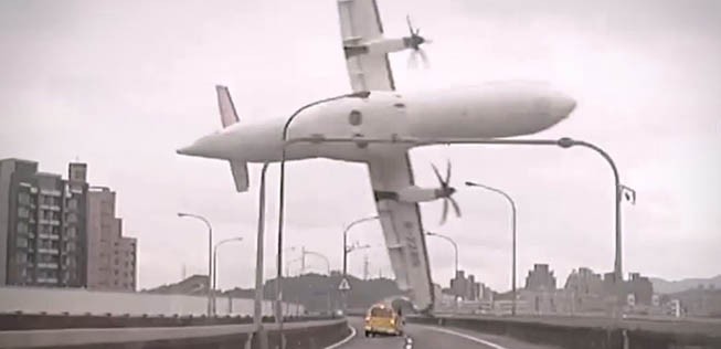 Unglücksflugzeug von Transasia: Das Sicherheitsmanagement der Airline steht in der Kritik.