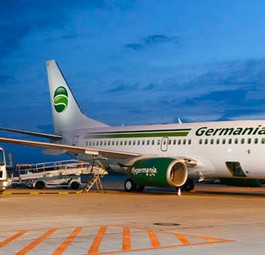 Flieger von Germania: Ab 2019 nur noch Airbus in der Flotte.
