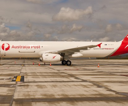 Die VH-XF7: Der neuste A321-Umbaufrachter von Qantas.