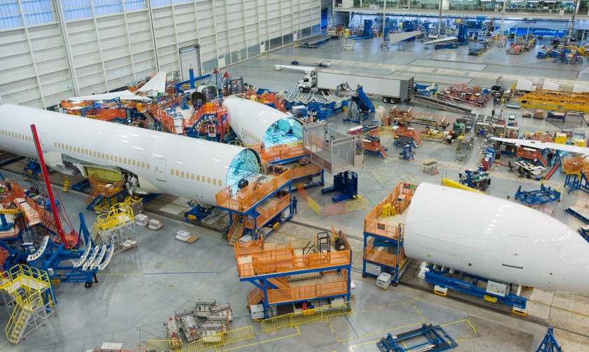 Produktion bei Boeing: Etliche Abgänge.