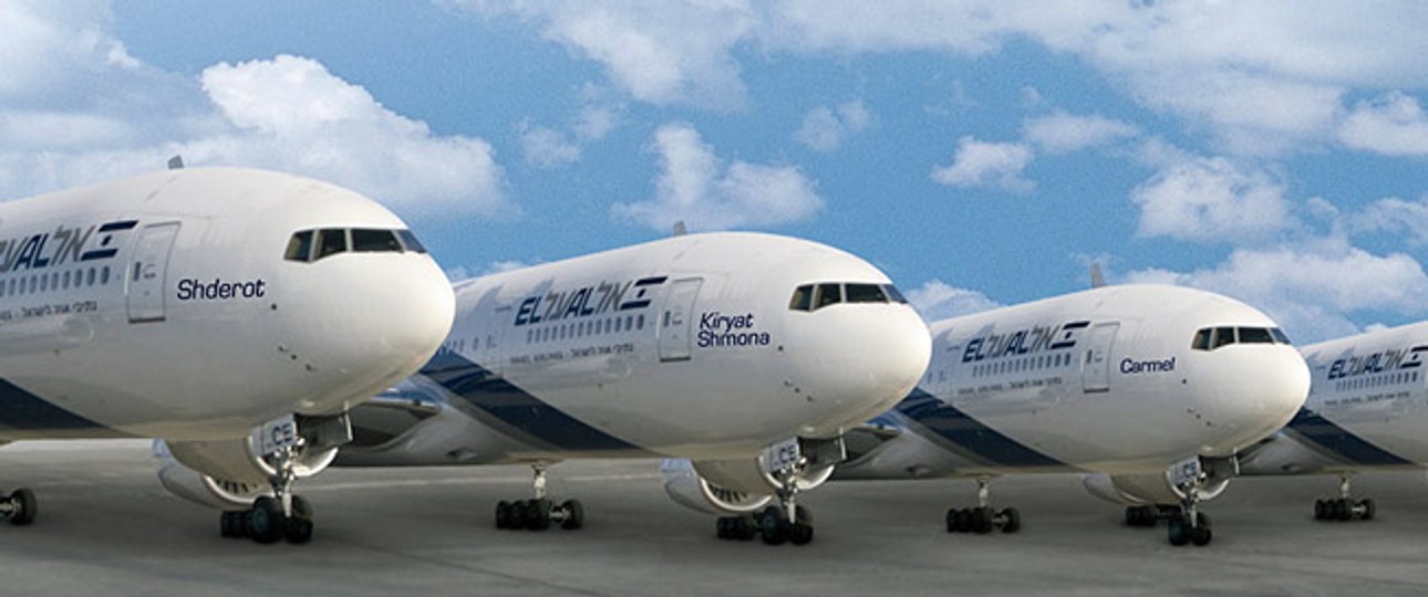 Boeing 777 von El Al in Reih und Glied: Sie bekommen bald Geschwister.