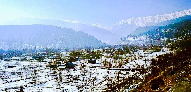 Tal in Kashmir: Der Konflikt zwischen Indien und Pakistan ist wieder aufgeflammt.