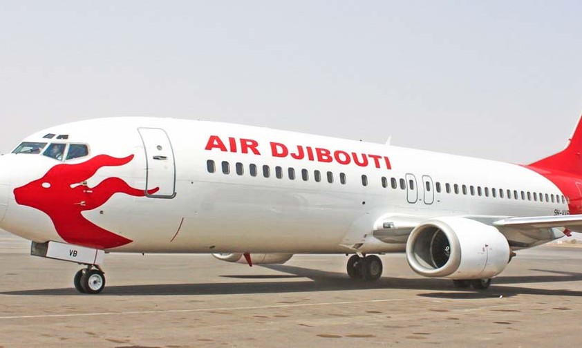 Flieger von Air Djibouti: Die wiederbelebte Nationalairline startete mit einer Boeing 737-400.