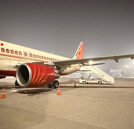 Airbus A320 Air India Delhi