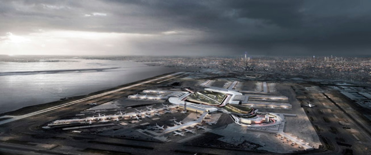 Der größte Flughafen New Yorks soll für 10 Milliarden Dollar rundum erneuert werden.