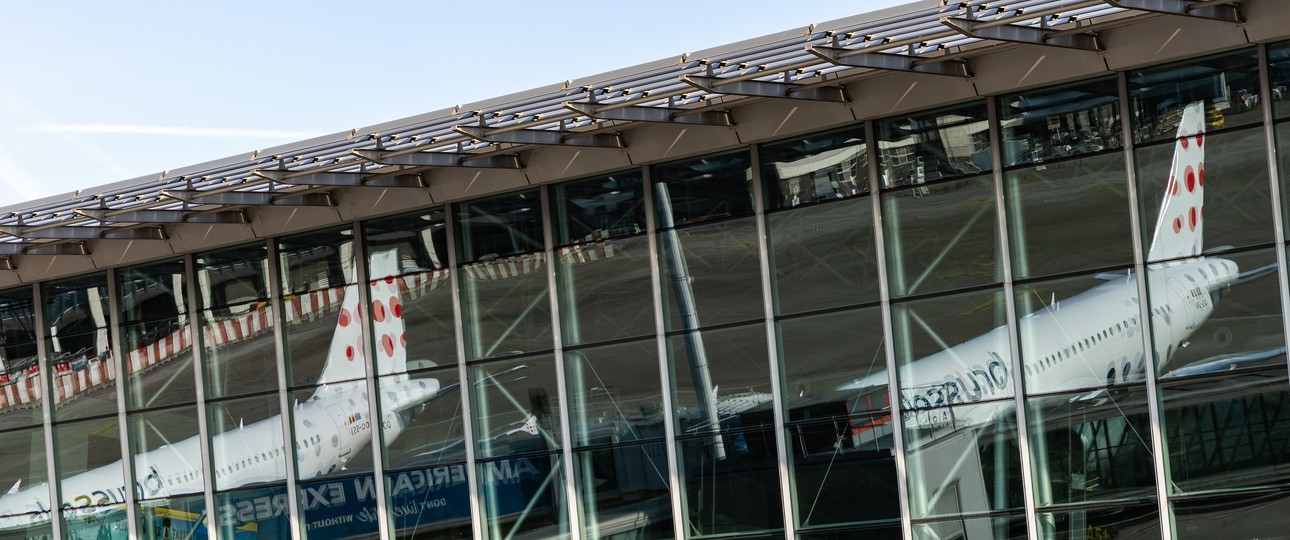 Flieger von Brussels Airlines am Flughafen Brüssel: Sollen bald wieder in Richtung Tel Aviv abheben.