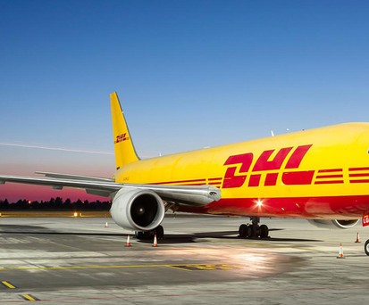 Boeing 767 von DHL Express: Bald sind auch die größeren Jets in Österreich registriert.