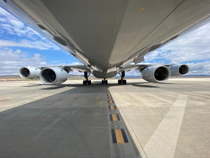 In Teruel in Spanien sollen die Langstreckenjets mindestens ein Jahr lang stehen.