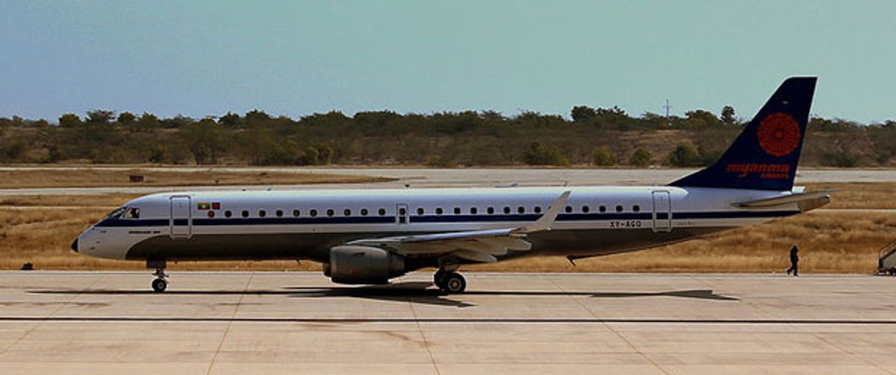 Alte Flieger bald in neuem Gewand: Aus Myanma wird Myanmar National Airlines.