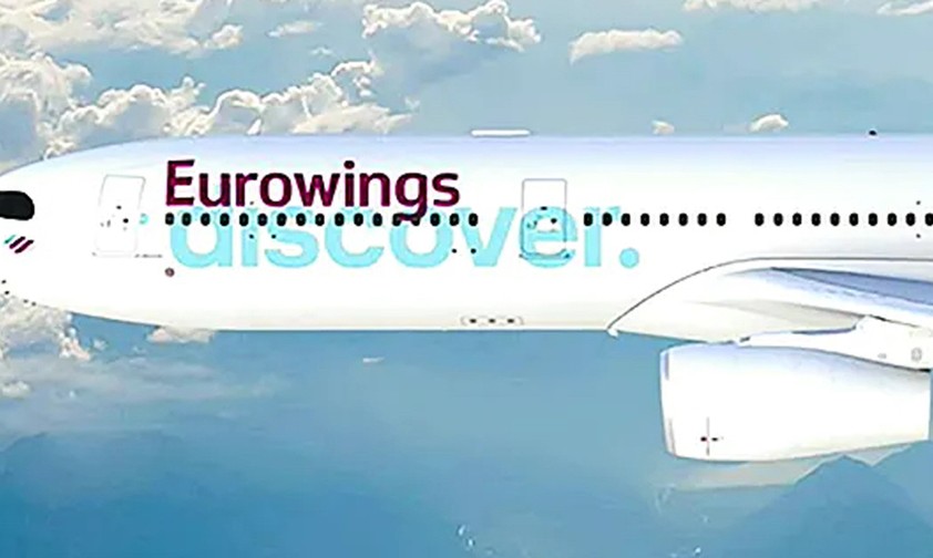 Eurowings Discover: Bald  mit dem Code 4Y unterwegs.