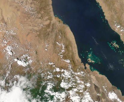 Südliches Rotes Meer: Eine Krisenregion.